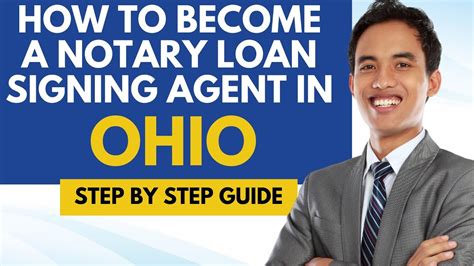 how to become a loan signing agent in ohio
